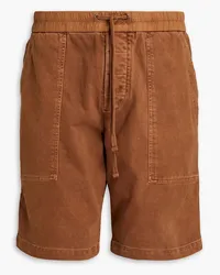 James Perse Cotton-jersey shorts - Brown Brown