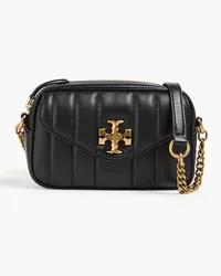 Tory Burch Kira quilted leather cross-body bag - Black Black