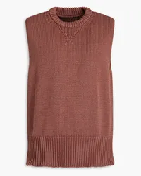 Jil Sander Cotton vest - Brown Brown