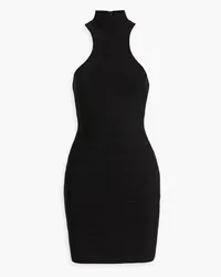 Hervé Léger Icon Racer bandage mini dress - Black Black