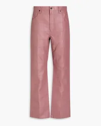 Acne Studios Leather pants - Pink Pink