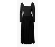 Tory Burch Crepe maxi dress - Black Black