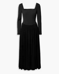 Tory Burch Crepe maxi dress - Black Black