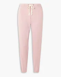 James Perse Supima cotton-jersey track pants - Pink Pink