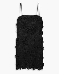 Zimmermann Raie guipure lace mini dress - Black Black