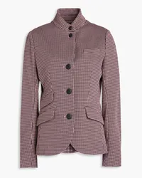 Rag & Bone Slade houndstooth jacquard jacket - Pink Pink