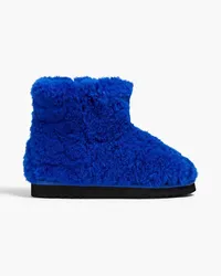 STAND Ryder faux fur ankle boots - Blue Blue