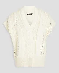 Rag & Bone Ribbed cotton vest - White White