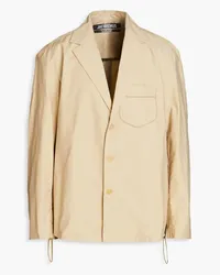 Jacquemus Pacalo cotton-blend twill blazer - Neutral Neutral