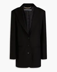 Alberta Ferretti Satin-twill blazer - Black Black