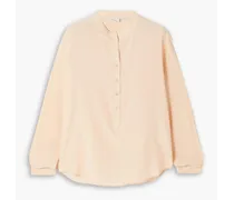 Eva silk crepe de chine blouse - Pink