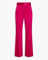 Alice + Olivia Alice Olivia - Dylan crepe-satin flared pants - Pink Pink