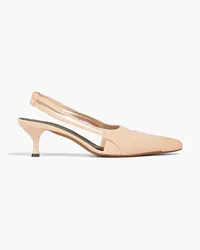 NEOUS Layered neoprene slingback pumps - Pink Pink