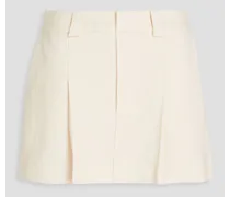 Kea skirt-effect woven shorts - White