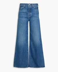 Mother The Ditcher high-rise wide-leg jeans - Blue Blue