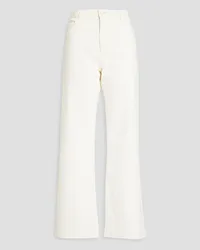 DL1961  Zoie high-rise straight-leg jeans - White White