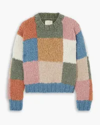 Suzie Kondi Sonia Jooshi cashmere-jacquard sweater - Multicolor Multicolor