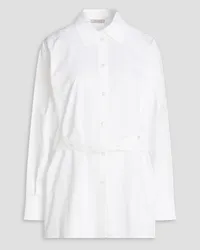 Nina Ricci Cotton-poplin shirt - White White