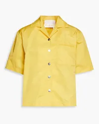 ROTATE Birger Christensen Shell shirt - Yellow Yellow