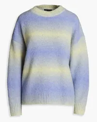 Rag & Bone Holly dégradé alpaca-blend sweater - Purple Purple