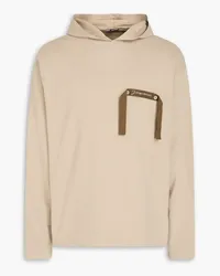 Jacquemus Desenho appliquéd cotton-jersey hoodie - Neutral Neutral