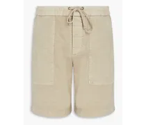 Cotton-jersey shorts - Neutral