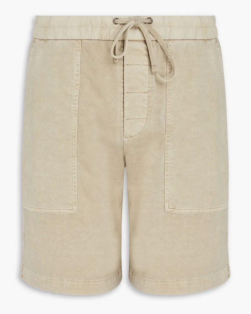 James Perse Cotton-jersey shorts - Neutral Neutral