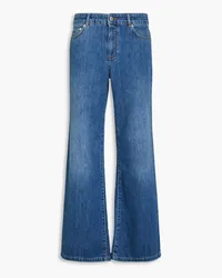 Moschino High-rise wide-leg jeans - Blue Blue