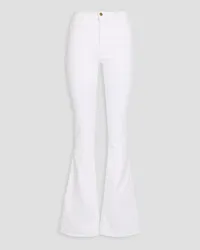 Frame Denim Le Flare High high-rise flared jeans - White White