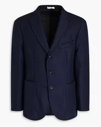 Boglioli Wool-felt blazer - Blue Blue