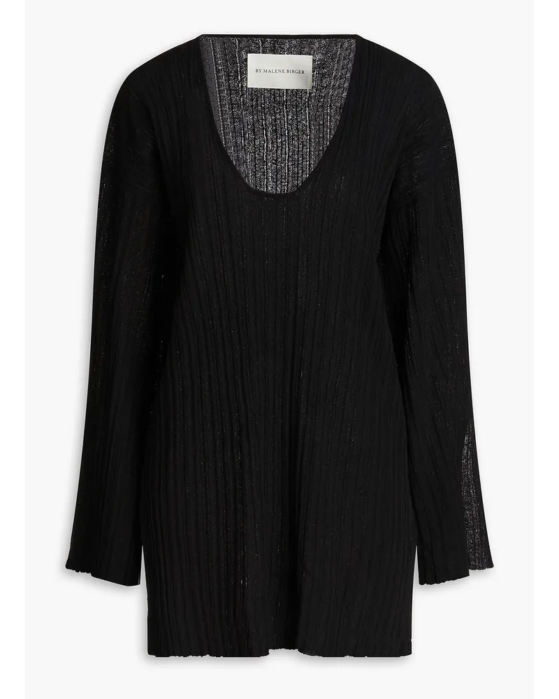 By Malene Birger Irisandra ribbed-knit sweater - Black Black