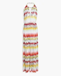 Missoni Crochet-knit maxi dress - Red Red