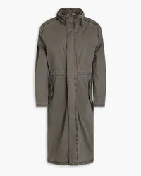 James Perse Cotton-blend parka - Gray Gray