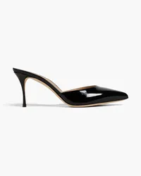 Sergio Rossi Patent-leather mules - Black Black