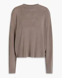 IRO Harley wool, silk and cashmere-blend sweater - Neutral Neutral