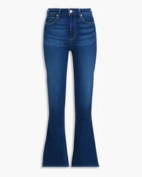 Paige Laurel mid-rise flared jeans - Blue Blue