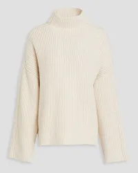 Rag & Bone Connie ribbed wool turtleneck sweater - White White