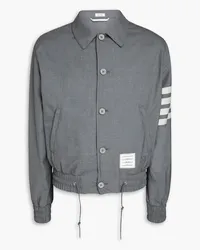 Thom Browne Striped wool jacket - Gray Gray