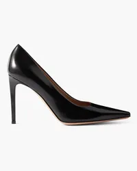 Gianvito Rossi Point-toe leather pumps - Black Black