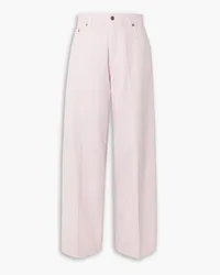 Haikure Bethany high-rise wide-leg jeans - Pink Pink