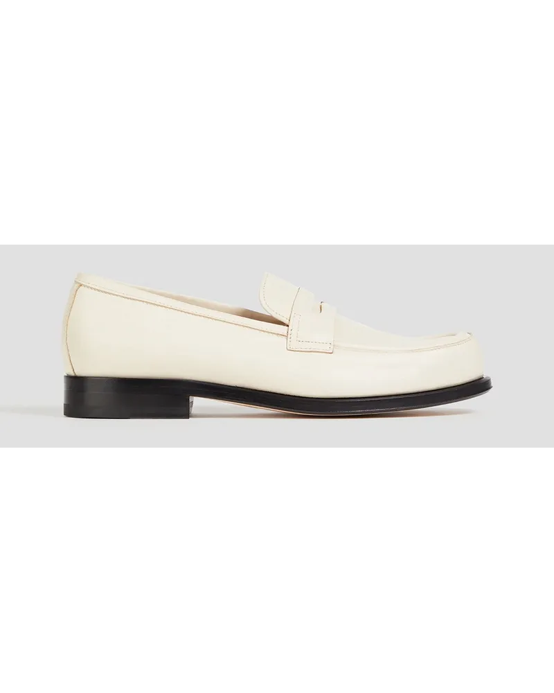 Sergio Rossi Leather loafers - White White