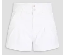 Jaylen denim shorts - White