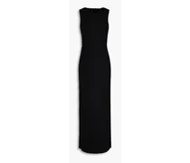 Alice Olivia - Delora wool-jersey maxi dress - Black