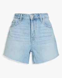 Paige Noella distressed denim shorts - Blue Blue