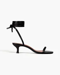 Reformation Carina leather sandals - Black Black