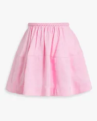 Aje. Anne linen-blend mini skirt - Pink Pink