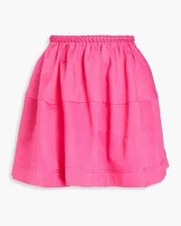 Aje. Anne linen-blend mini skirt - Pink Pink