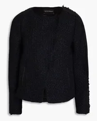 Emporio Armani Metallic tweed jacket - Black Black