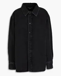 Loulou Studio Altan denim shirt - Black Black