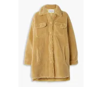 Sabi oversized faux shearling coat - Neutral